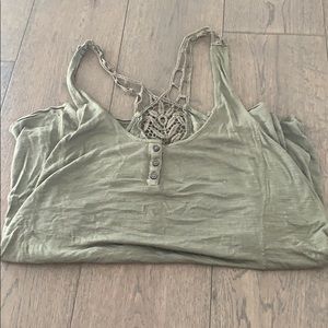 Aeropostale Green Tank Top